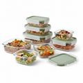 Meal Prep Glass Containers Set – 10-Piece Airtight Food Storage System